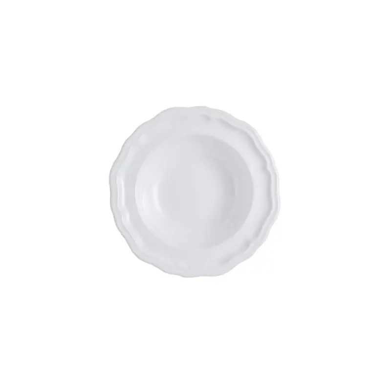Folio Porcelain Rim Fruit Dish 5 1/2 in x 1 3/4 in (5 oz) Adelina - Set of 24 Folio Porcelain Rim Fruit Dish 5 1/2 in x 1 3/4 in (5 oz) Adelina - Set of 24