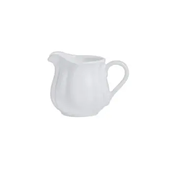 Folio Porcelain Handled Creamer 3 7/8 in x 2 7/8 in x 3 in (5 oz) Adelina - Set of 24