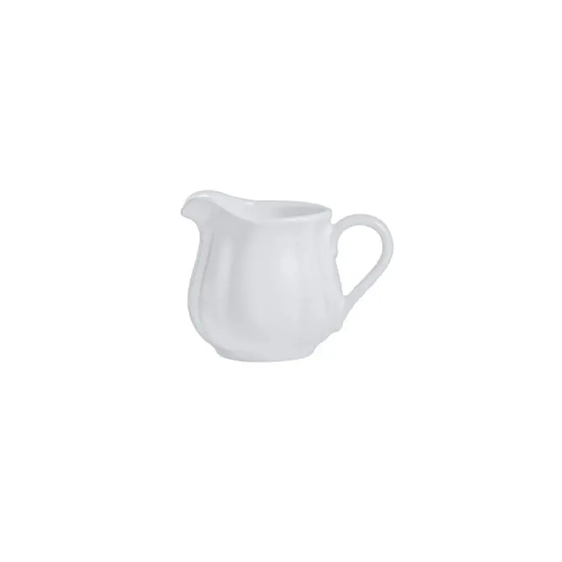 Folio Porcelain Handled Creamer 3 7/8 in x 2 7/8 in x 3 in (5 oz) Adelina - Set of 24