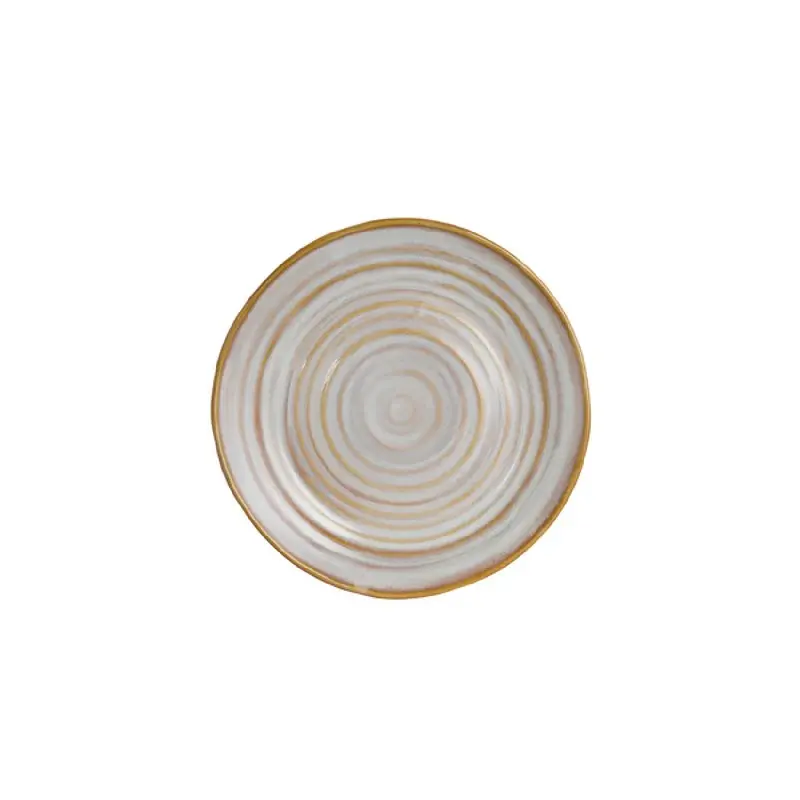 Folio Stoneware Plate 8 1/2 in Costa - Set of 12 Folio Stoneware Plate 8 1/2 in Costa - Set of 12