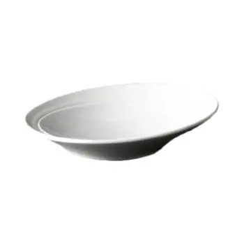 Folio by Patra Plate Angled Deep 8 in x 1 7/8 in (12 oz) Shift - Set of 12