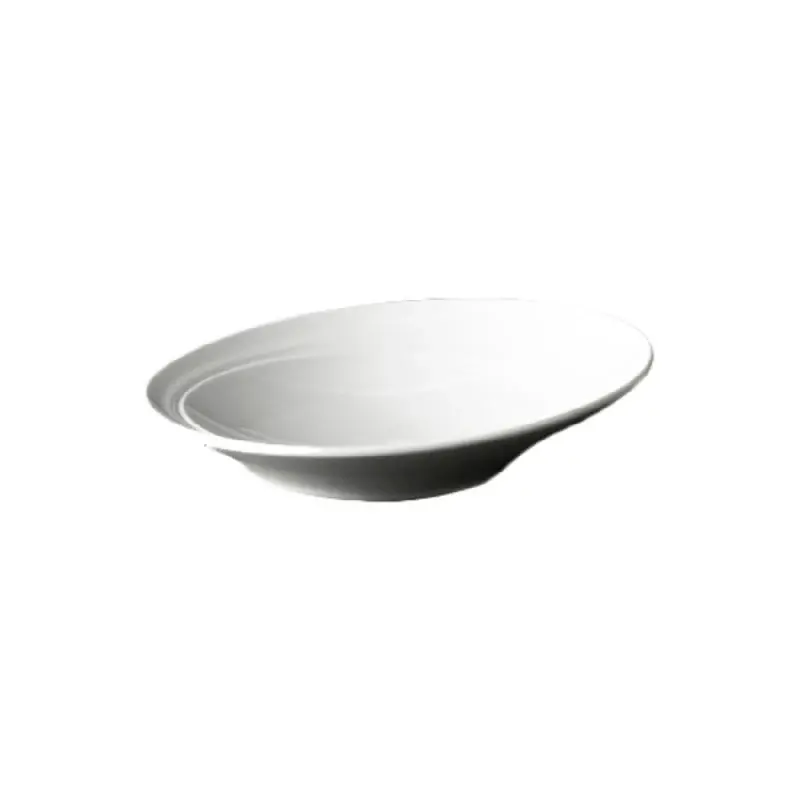 Folio by Patra Plate Angled Deep 8 in x 1 7/8 in (12 oz) Shift - Set of 12 Folio by Patra Plate Angled Deep 8 in x 1 7/8 in (12 oz) Shift - Set of 12