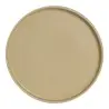 Anfora Round Stack Tray 9 in Crete Chena/Matte White - Set of 12
