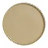 Anfora Round Stack Tray 7 1/2 in Crete Chena/Matte White - Set of 24