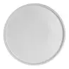 Anfora Round Stack Tray 4 in Crete Matte White - Set of 24