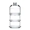 Pasabahce 3 Bowl Set With Dome (7 3/4 oz) Patisserie - Set of 6