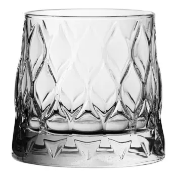 Pasabahce Rocks 3 1/2 In X 3 3/8 In (11 1/4 Oz) Leafy - Set of 24