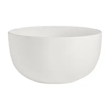 Rene Ozorio Fine China Bowl 7 1/8 in x 3 3/4 in (1 7/8 qt) White Album - Set of 12