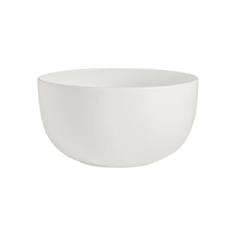 Rene Ozorio Fine China Bowl 7 1/8 in x 3 3/4 in (1 7/8 qt) White Album - Set of 12