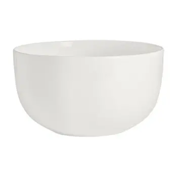 Rene Ozorio Fine China Bowl 7 7/8 in x 4 3/8 in (2 7/8 qt) White Album - Set of 12