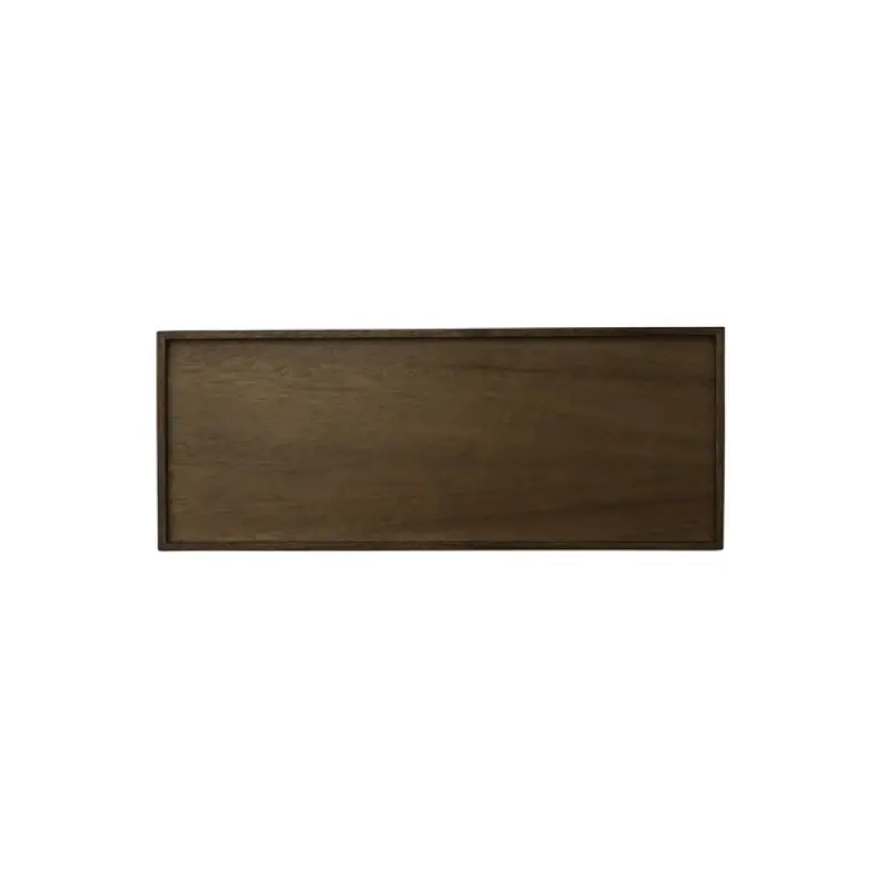 Rene Ozorio Wood Rectangle Tray 12 1/2 in x 5 in x 5/8 in White Album - Set of 12 Rene Ozorio Wood Rectangle Tray 12 1/2 in x 5 in x 5/8 in White Album - Set of 12