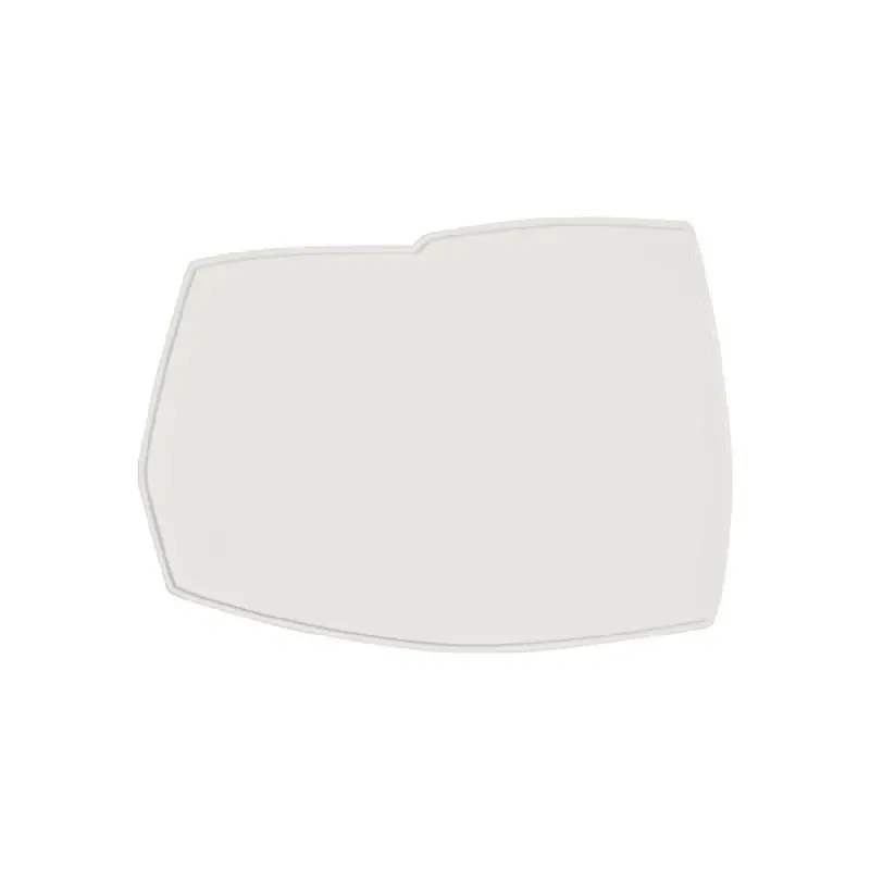 Rene Ozorio Fine China Geometric Tray 11 3/4 in x 8 5/8 in x 5/8 in White Album - Set of 12