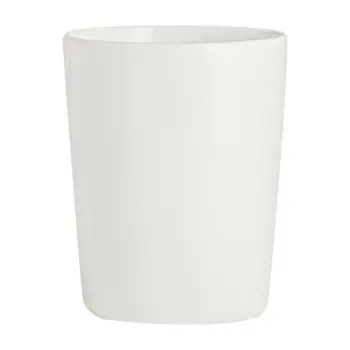 Rene Ozorio Fine China Thimble 3 1/8 in x 4 in (12 oz) White Album - Set of 12