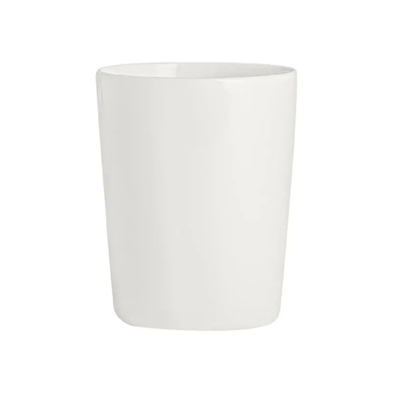 Rene Ozorio Fine China Thimble 3 1/8 in x 4 in (12 oz) White Album - Set of 12