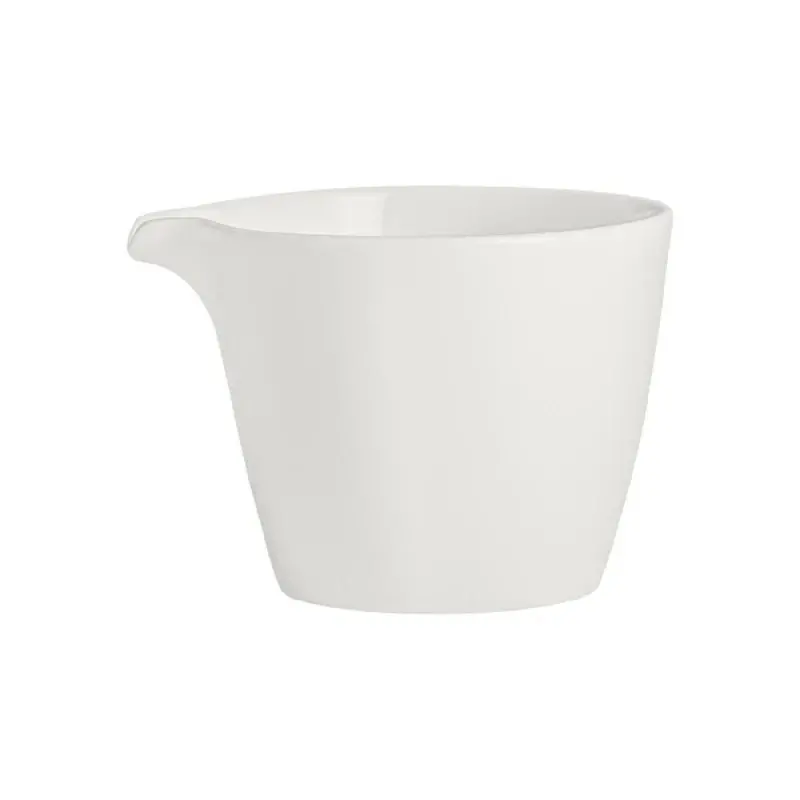 Rene Ozorio Fine China Pourer 4 in x 3 1/2 x 2 7/8 in (9 oz) White Album - Set of 12