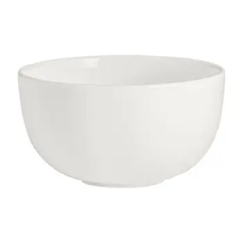 Rene Ozorio Fine China Bowl 5 in x 2 3/4 in (18 3/8 oz) White Album - Set of 12