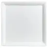 Rene Ozorio Tray Square Embossed 10 1/4 in Aura - Set of 24