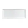 Rene Ozorio Tray Embossed Rectangle 14 in x 6 1/4 in Aura - Set of 24