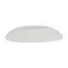 Rene Ozorio Fine China Stacking Condiment Lid 4 in x 1/2 in White Album - Set of 12