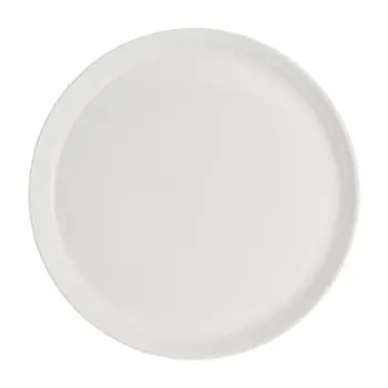 Rene Ozorio Fine China Round Tray 7 1/2 in White Album - Set of 12