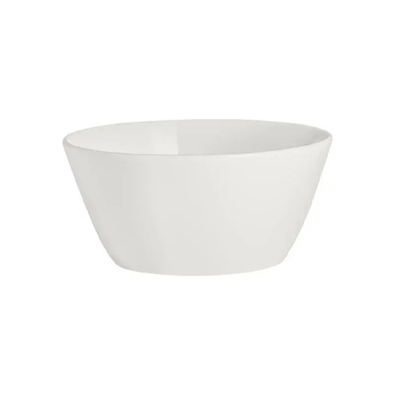 Rene Ozorio Fine China Deep Bowl 5 3/8 in x 2 3/4 in (20 oz) White Album - Set of 12