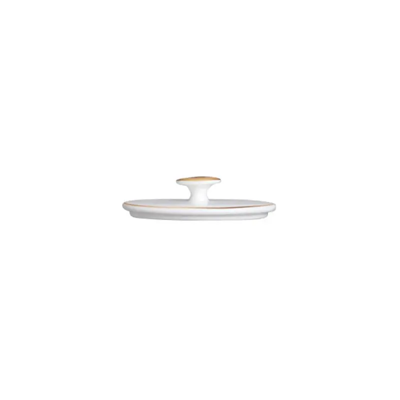 William Edwards Oval Covered Sugar Lid (Fits And0335) Copper Mica And Grey Quanta - Set of 12