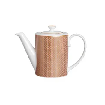 William Edwards Connoisseur Beverage Pot 7 1/2 in 4 3/8 in (15 1/4 oz) Copper Mica And Grey Quanta - Set of 6