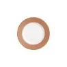 William Edwards Plate 6 1/2 in Copper Mica And Grey Quanta - Set of 12