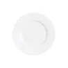 William Edwards Plate 8 3/4 in Raised White Quanta - Set of 12