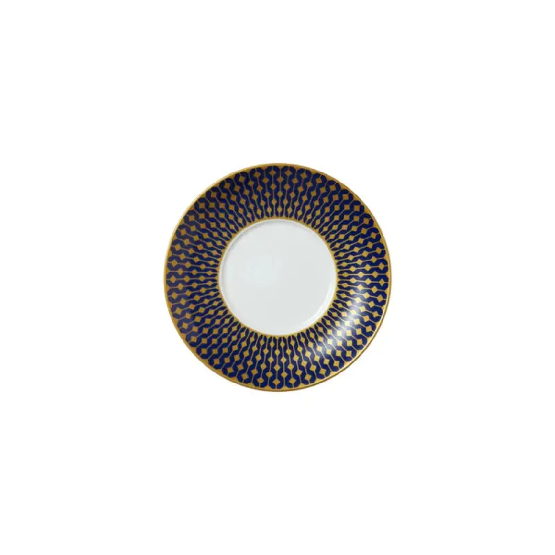 William Edwards Espresso Saucer Coupe 4 3/4 in (Fits And0112) Jewel Cobalt - Set of 12