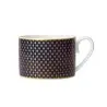 William Edwards Tea Cup Can 4 3/8 in x 2 1/2 in (9 oz) Jewel Cobalt - Set of 12