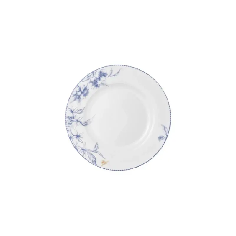 William Edwards Plate 6 1/2 in Hive Blue - Set of 12