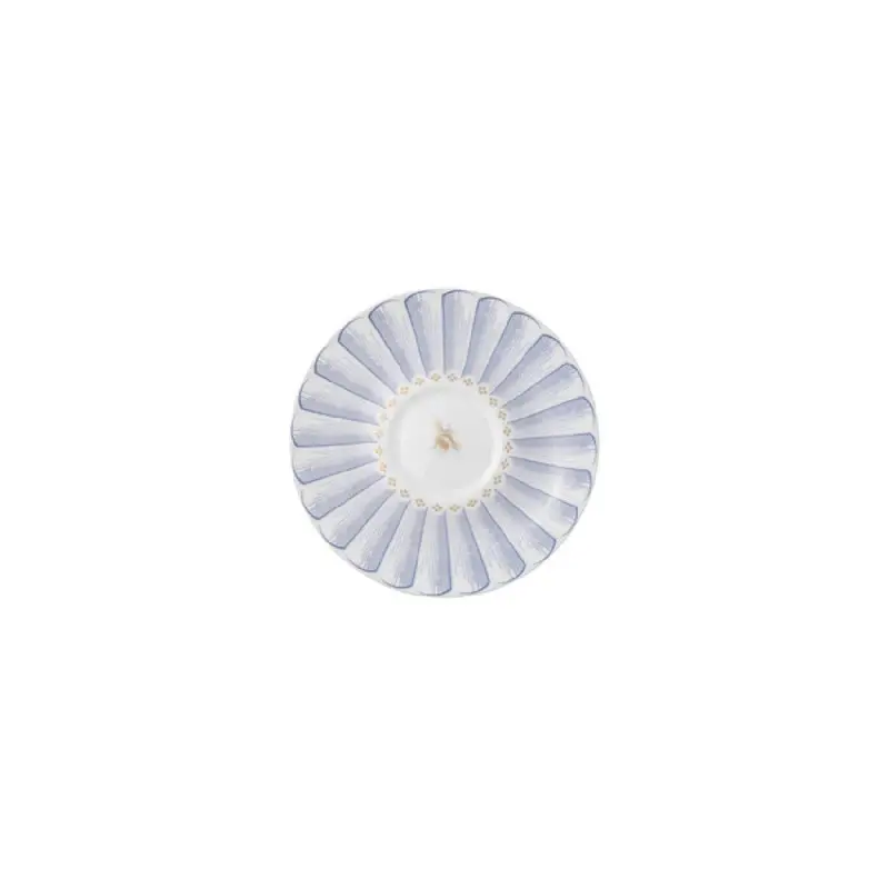 William Edwards Espresso Saucer 4 3/4 in Hive Blue - Set of 12 William Edwards Espresso Saucer 4 3/4 in Hive Blue - Set of 12