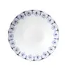 William Edwards Bowl Coupe 9 1/2 in (21 oz) Sultans Garden Blue - Set of 12