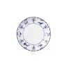William Edwards Coupe Plate 6 1/2 in Sultans Garden Blue - Set of 12