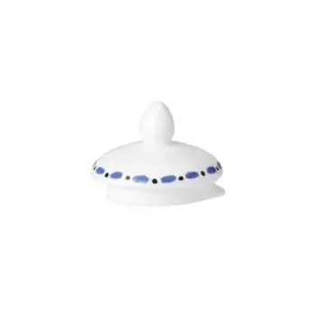 William Edwards Tea For One Teapot Lid (Fits And0411B) Sultans Garden Blue - Set of 6