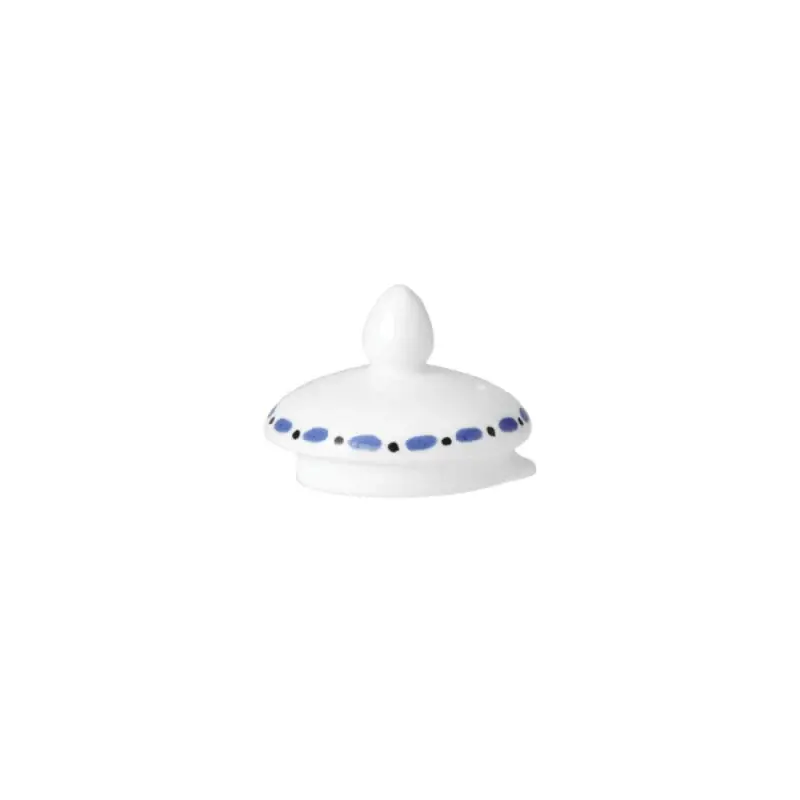 William Edwards Tea For One Teapot Lid (Fits And0411B) Sultans Garden Blue - Set of 6