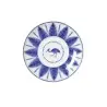 William Edwards Espresso Saucer Coupe 4 3/4 in (Fits And0112) Sultans Garden Blue - Set of 12