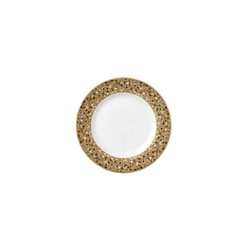 William Edwards Plate 6 1/2 in Fizz Gold - Set of 12