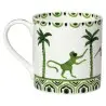 William Edwards Mug Coupe 5 in x 3 1/2 in (12 1/4 oz) Sultans Garden Green - Set of 12