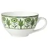 William Edwards Tea For One Cup 5 in x 2 1/2 in (9 oz) Sultans Garden Green - Set of 12