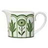 William Edwards Milk Jug S/S 3 1/4 in (7 3/4oz) Sultans Garden Green - Set of 12