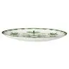 William Edwards Coupe Plate 8 1/4 in Sultans Garden Green - Set of 12
