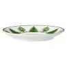 William Edwards Espresso Saucer Coupe 4 3/4 in (Fits And0112) Sultans Garden Green - Set of 12