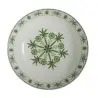 William Edwards Large Bowl Coupe 9 1/8 in (2 qt) Sultans Garden Green - Set of 6