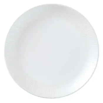 William Edwards Coupe Plate 6 1/2 in Flame - Set of 12