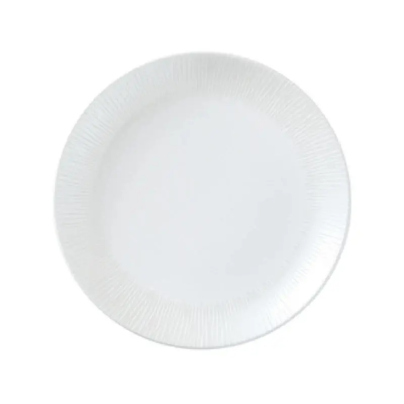 William Edwards Coupe Plate 6 1/2 in Flame - Set of 12