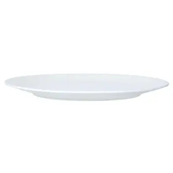 William Edwards Coupe Plate 10 1/2 in Flame - Set of 12