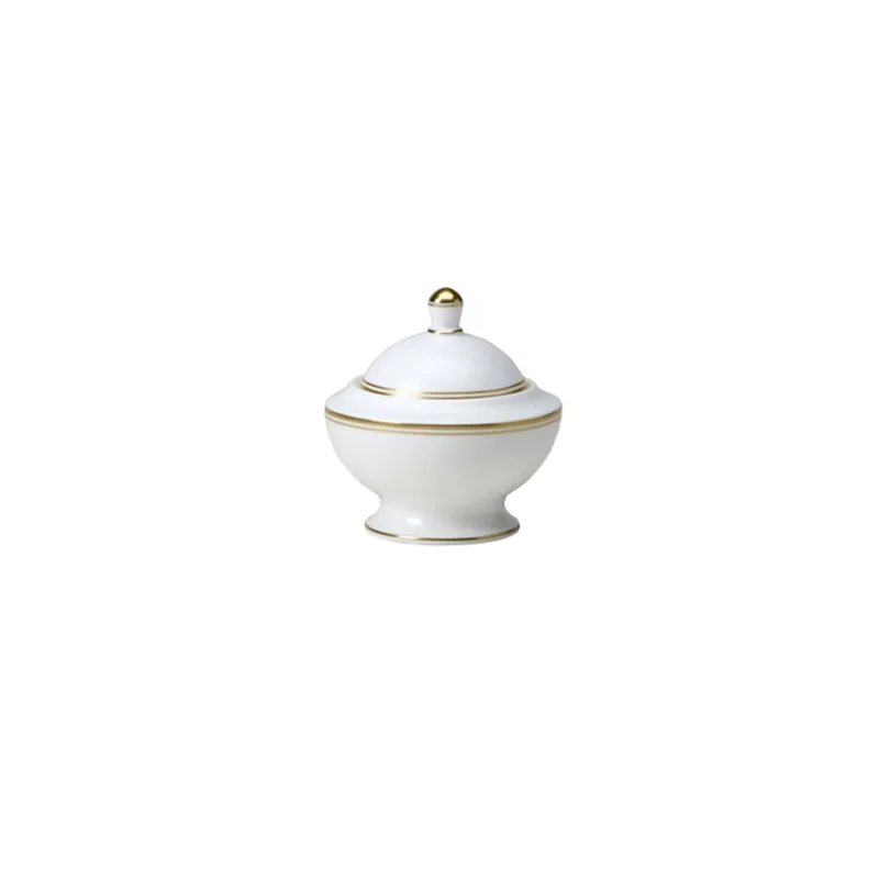 William Edwards Sugar Bowl 4 1/2 in (9 oz) Burnished Gold - Set of 12