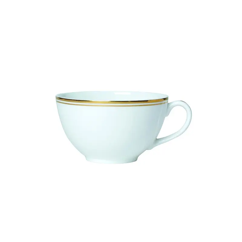 William Edwards Tea For One Cup 5 in x 2 1/2 in (9 oz) Burnished Gold - Set of 12 William Edwards Tea For One Cup 5 in x 2 1/2 in (9 oz) Burnished Gold - Set of 12